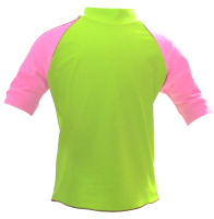 Bad t-shirt, ljusgrön/rosa